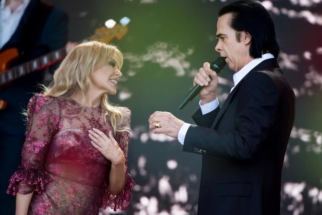 Kylie Minogue Joins Nick Cave and the Bad Seeds for ‘Where the Wild Roses Grow’ in Brighton