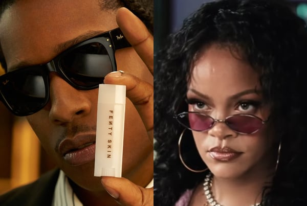 A$AP Rocky and Rihanna Star in Fenty Skin’s New Advert